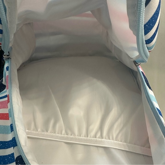 Scout Bag Multi-Pocket Colorful Striped Backpack GUC - Picture 8 of 11